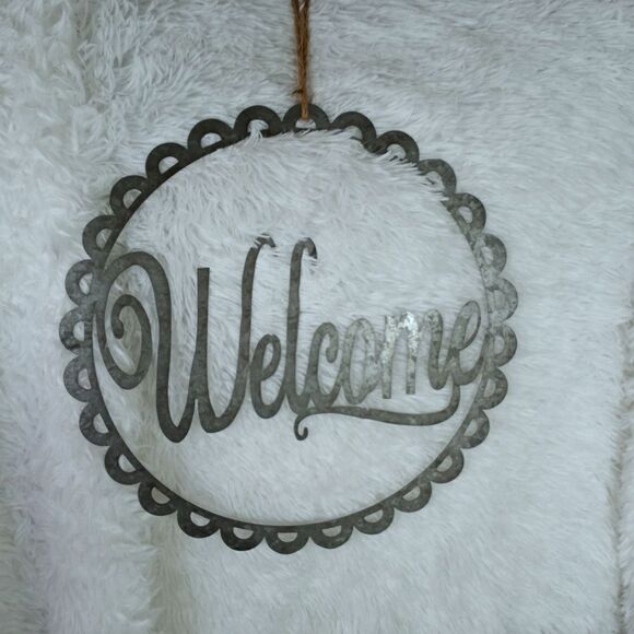 HOBBY LOBBY WELCOME SIGN EUC - Picture 1 of 1